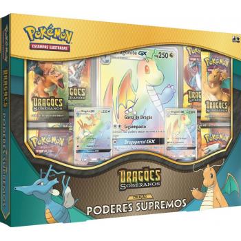 Pokémon Box Coleção Poderes Supremos - Dragões Soberanos