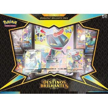 Pokémon Box Destinos Brilhantes Dragapult Vmax