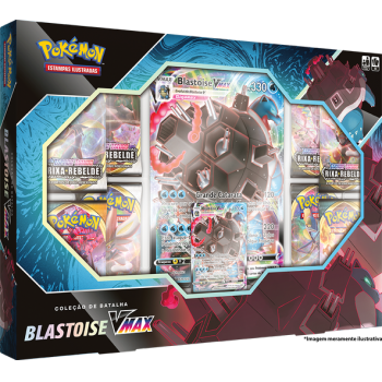 Pokémon Box Vmax Blastoise e Venusaur