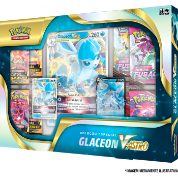 Pokémon box Leafeon e Glaceon V-Astro
