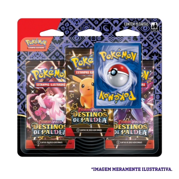 Pokémon 3pack EV4.5 - Destinos de Paldea